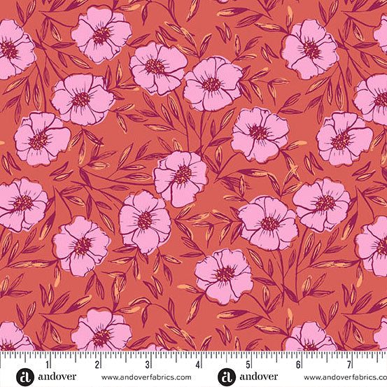 Petals & Stitches - Bouquet Bliss Rust
