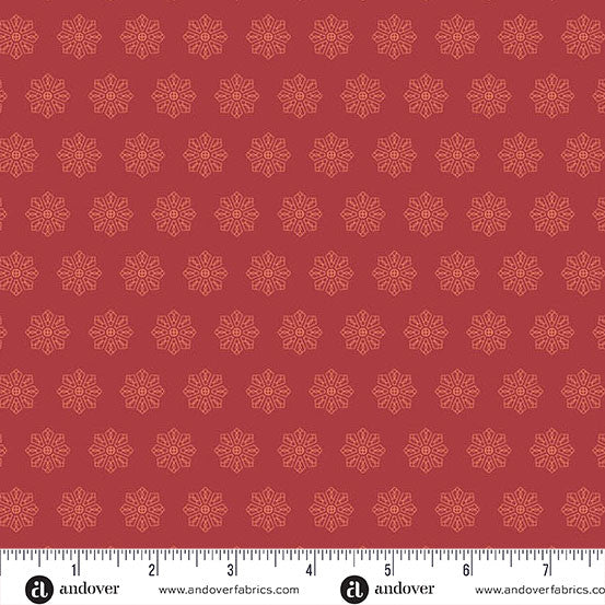 Petals & Stitches - Tiled Dresden Dark Amber