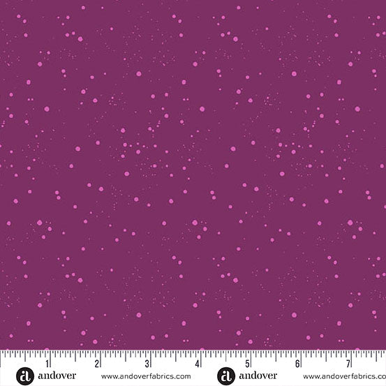 Petals & Stitches - Dots Plum