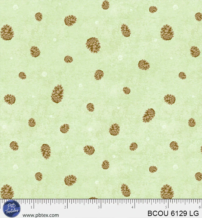 Bigfoot Country - Pinecone Toss Light Green