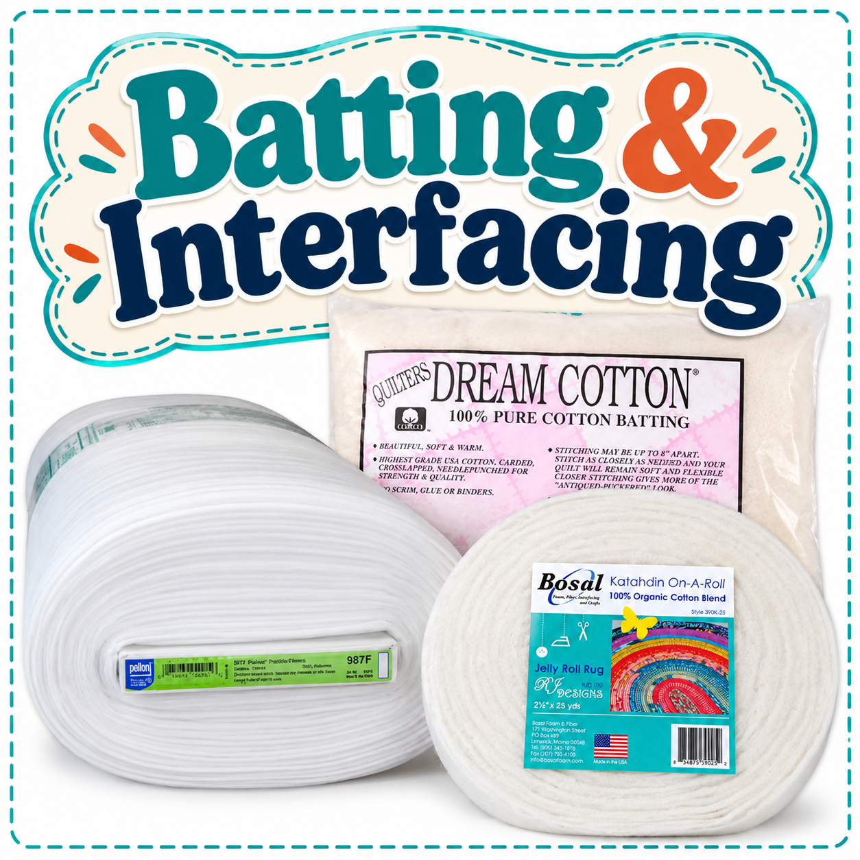 Batting & Interfacing