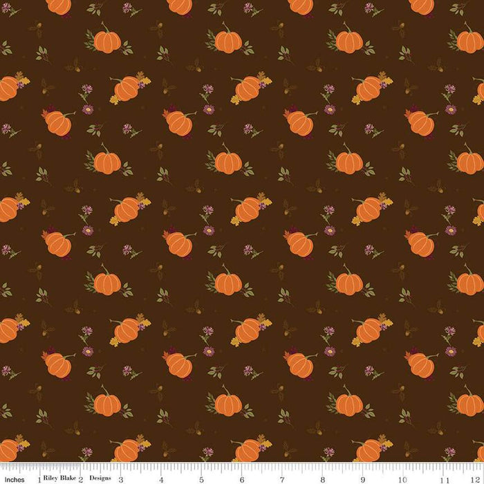 The Awe of Autumn - Pumpkins Brown
