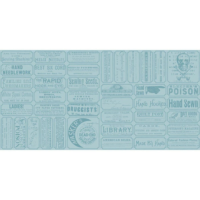 Scary Scraps - Sew Labels Blue