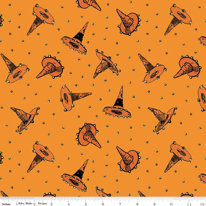 Scary Scraps - Festive Hats Orange
