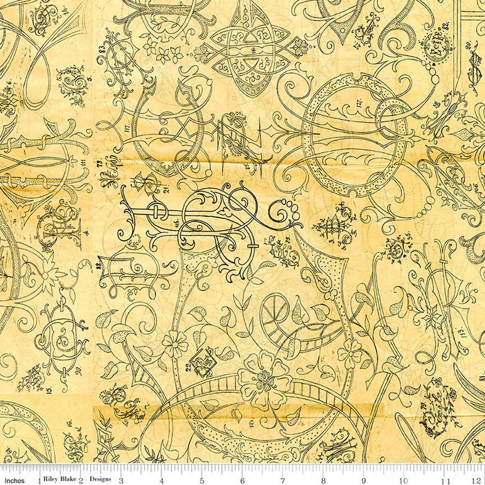 Scary Scraps - Scary Stitches Yellow