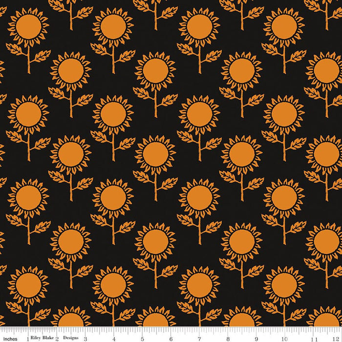 Scary Scraps - Fall Fields Black