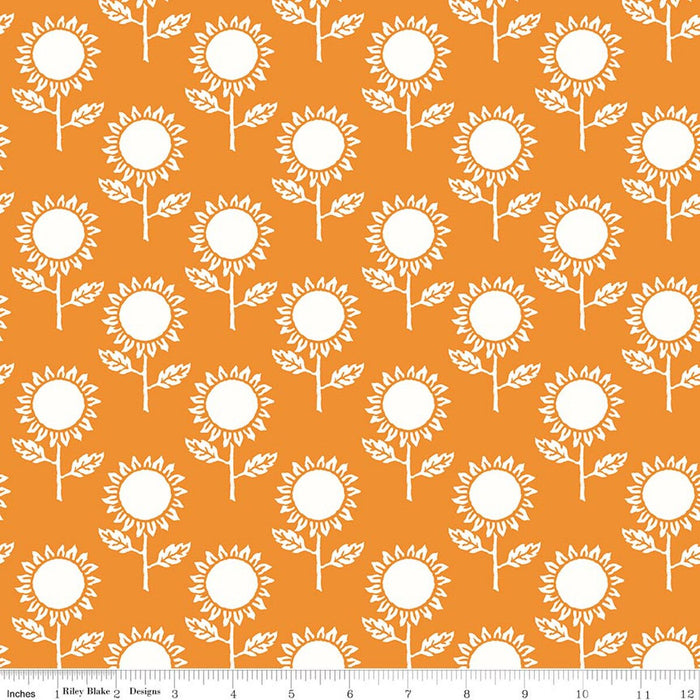 Scary Scraps - Fall Fields Orange