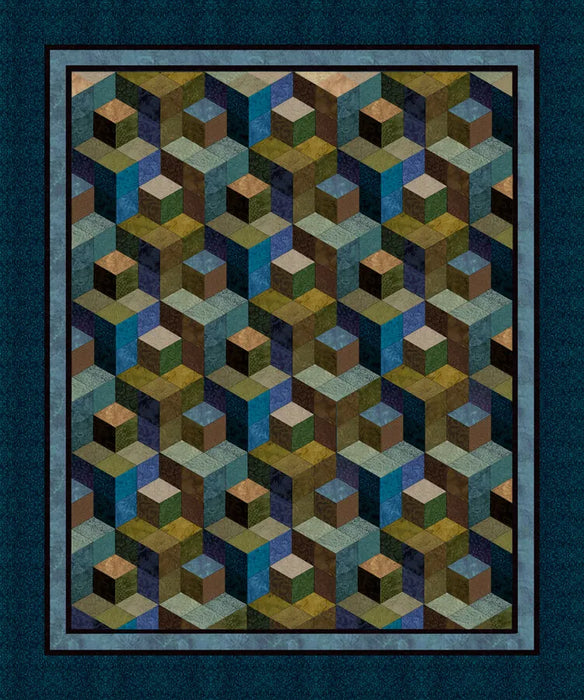 Crayon Box Palette Tropics Quilt Kit