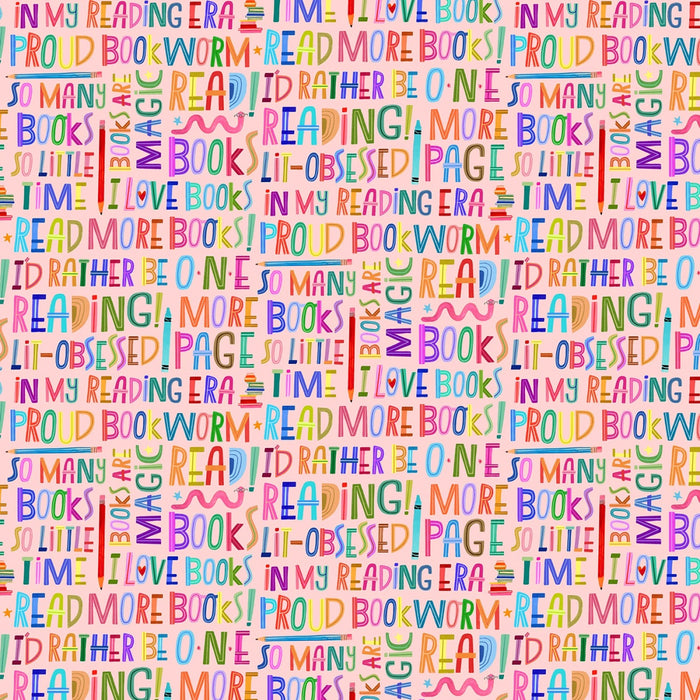 Books Are Magic - I Love Books Blush