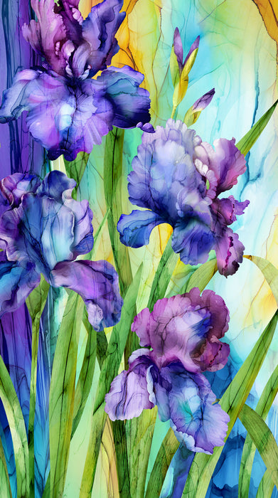 Infatuation - Floral Panel