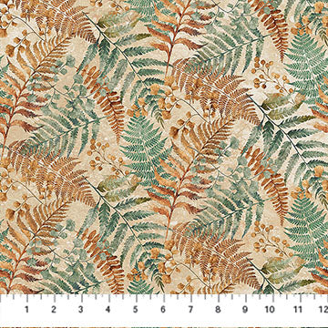 Stonehenge Rooted - Leaves Beige