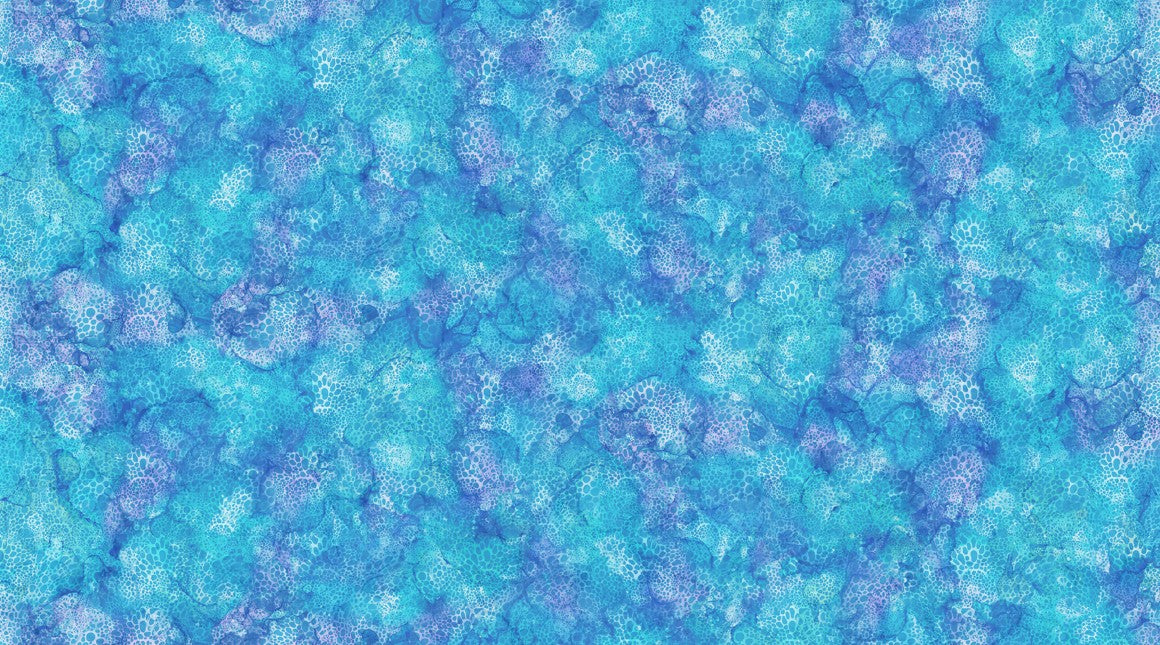 Coral Reef - Bubbles Blue