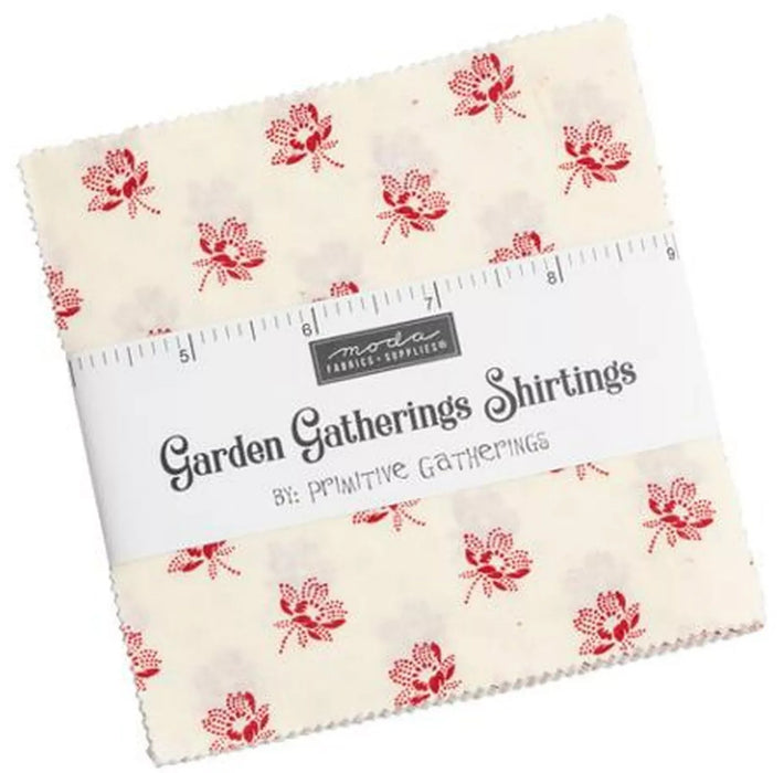 Garden Gatherings Shirtings Charm Pack