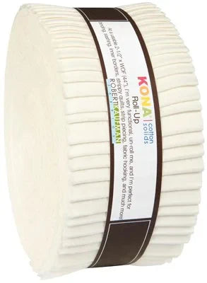 Kona Solid Roll-Up - Snow
