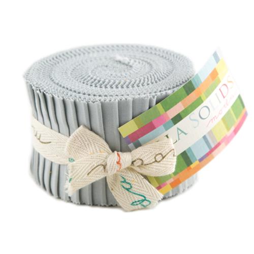 Bella Solid Zen Grey Junior Jelly Roll