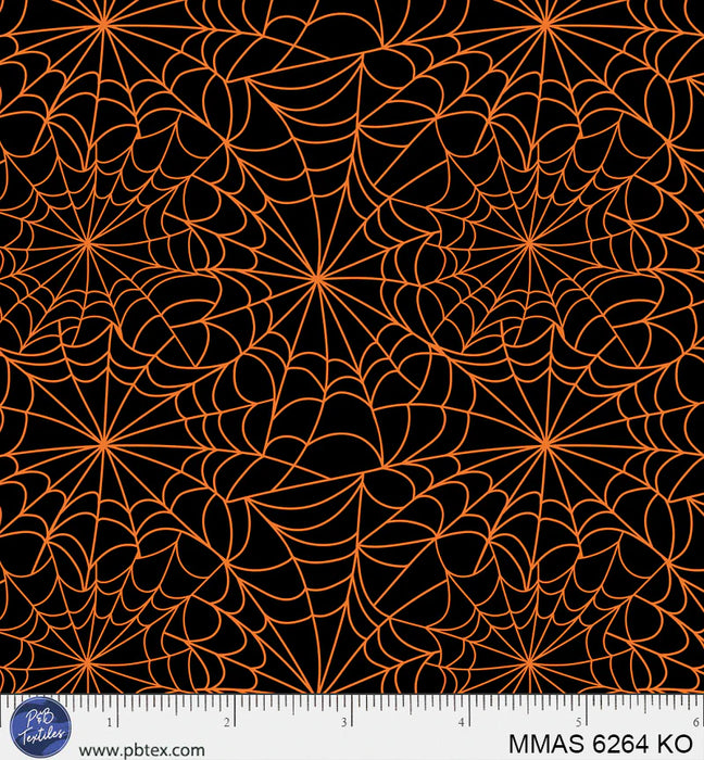 Midnight Masquerade - Spiderweb Black