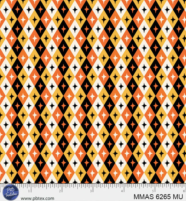 Midnight Masquerade - Halloween Harlequin Multi