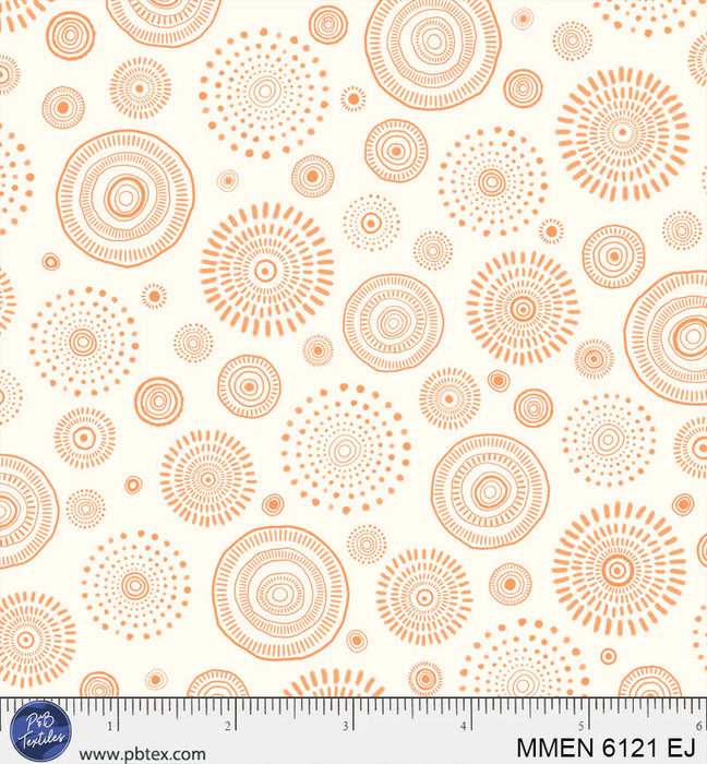 Mini Menagerie - Tossed Geo Wheels Orange