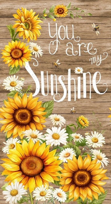 You Are My  Sunshine - Sunflower Panel
