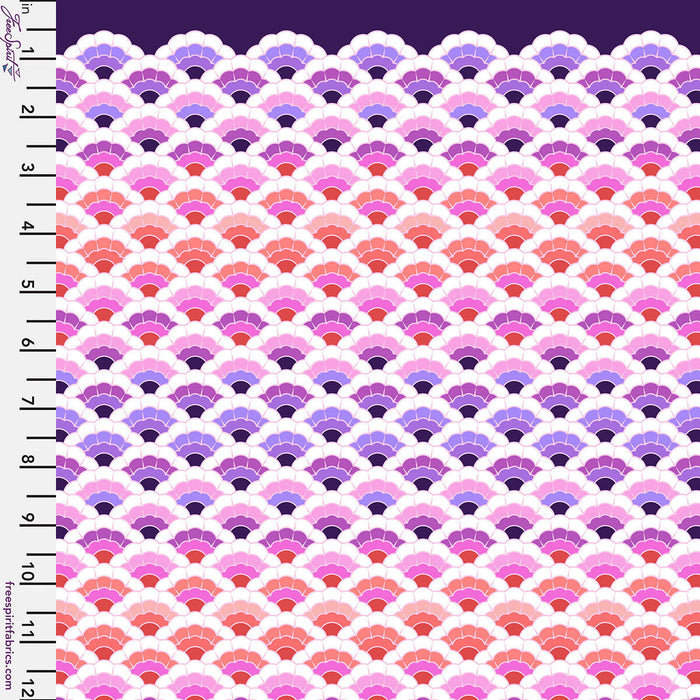 Floral Reef - Aquatic Lace Ultraviolet