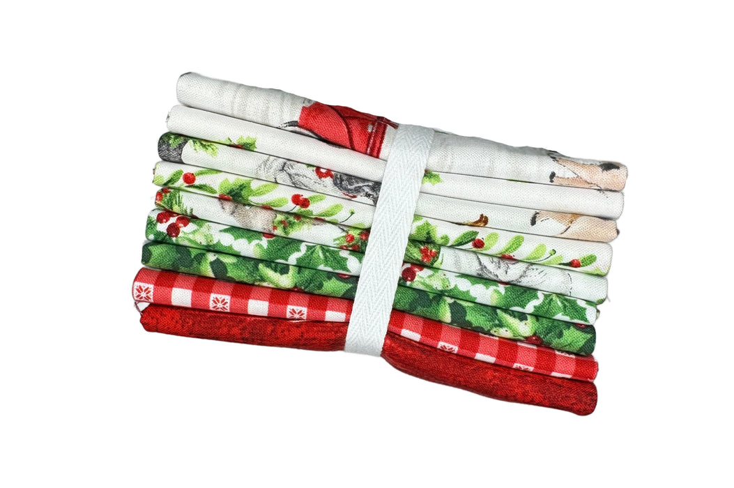 Barnyard Christmas FQ Bundle