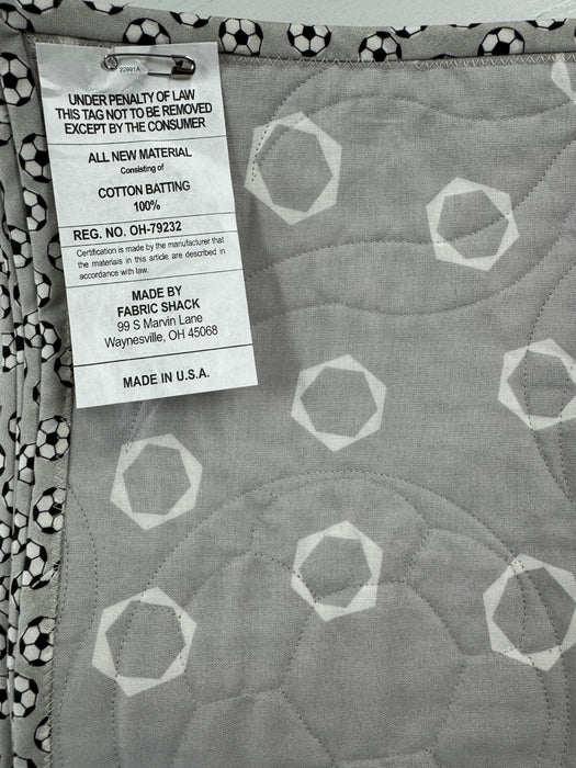 Varsity Soccer Cheater Panel Quilt