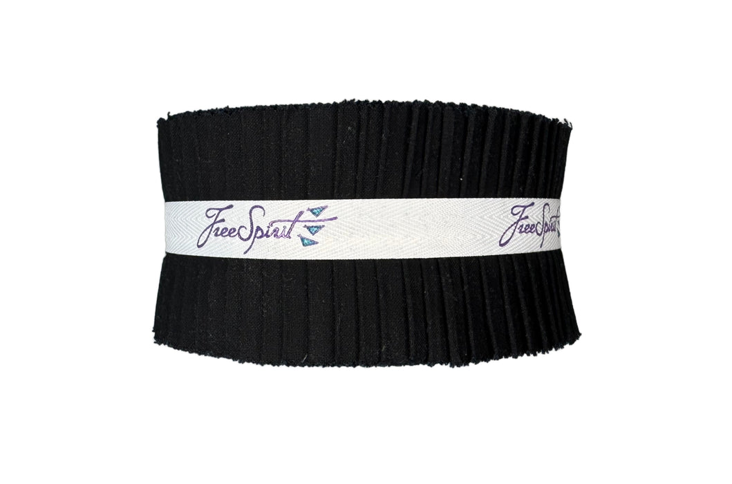 Designer Solids Black Jelly Roll