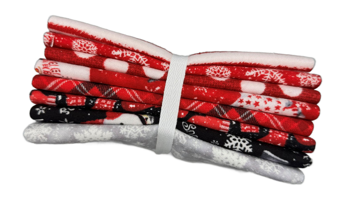 Snow Crew Flannel FQ Bundle