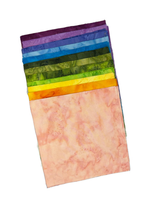 Bali Watercolors Batik Charm Pack