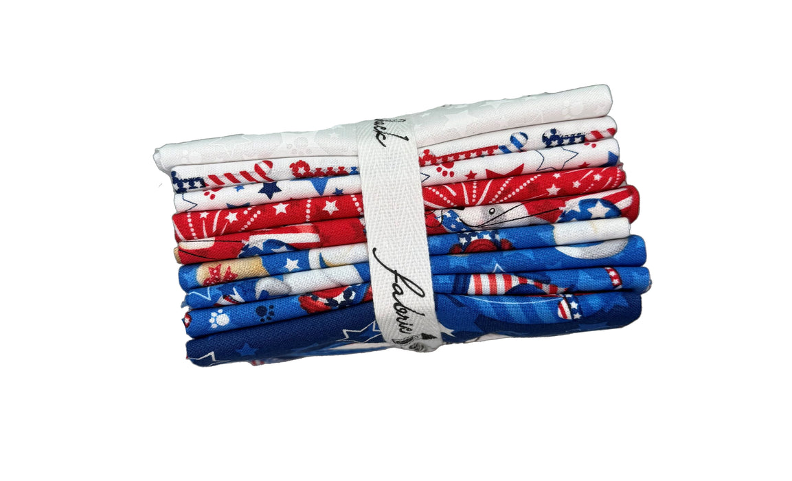 Patriotic Pooch FQ Bundle