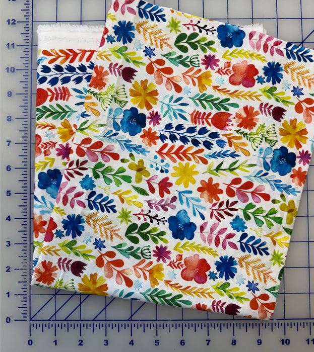 Floral Menagerie 3/4 Yard Piece