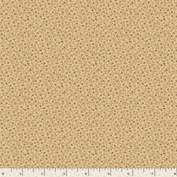 Prairie Backgrounds II - Tiny Buds Beige