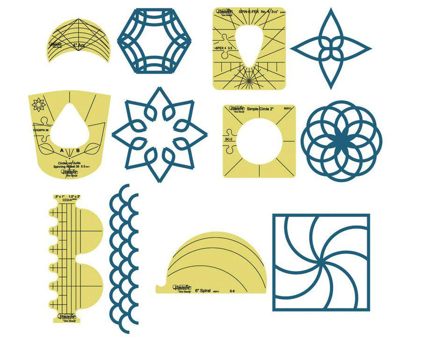 Westalee Low Shank Template Sampler Set