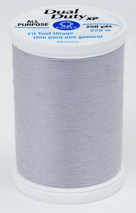 Dual Duty XP Polyester Thread - Dark Silver