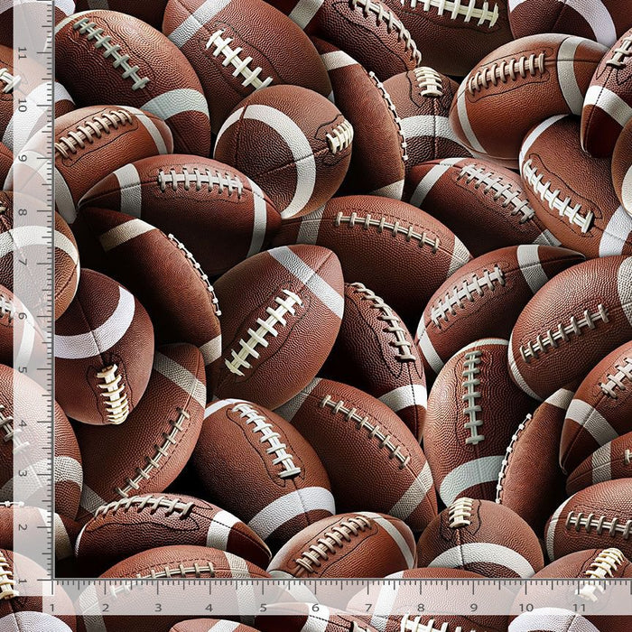 Fitness Fanatic - Packed Football Brown