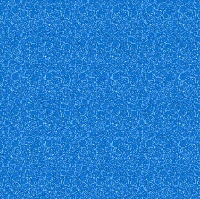 Squishmallows - Line Drawn Blue