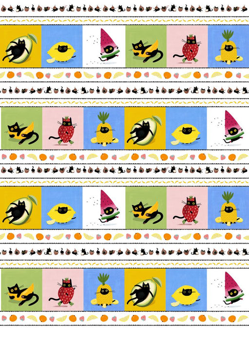 Furruit Cocktail - Stripe Panel