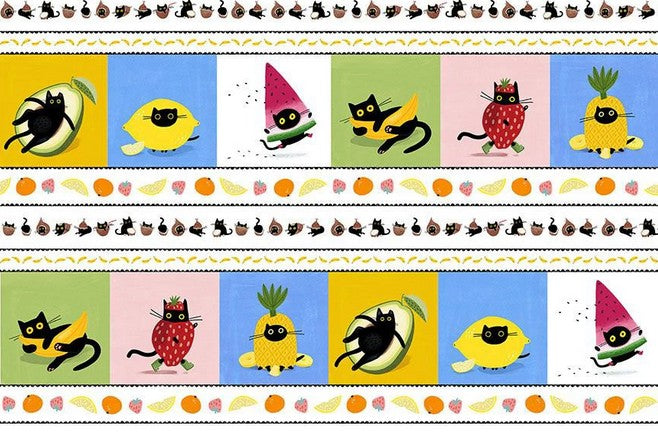 Furruit Cocktail - Stripe Panel