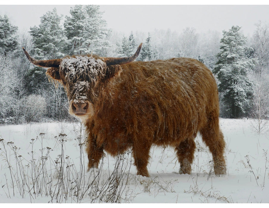 Call Of The Wild Digital Print Panel - Caramel