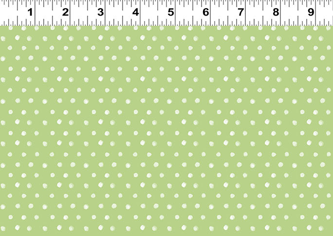 Spring Cheer - Dots Olive