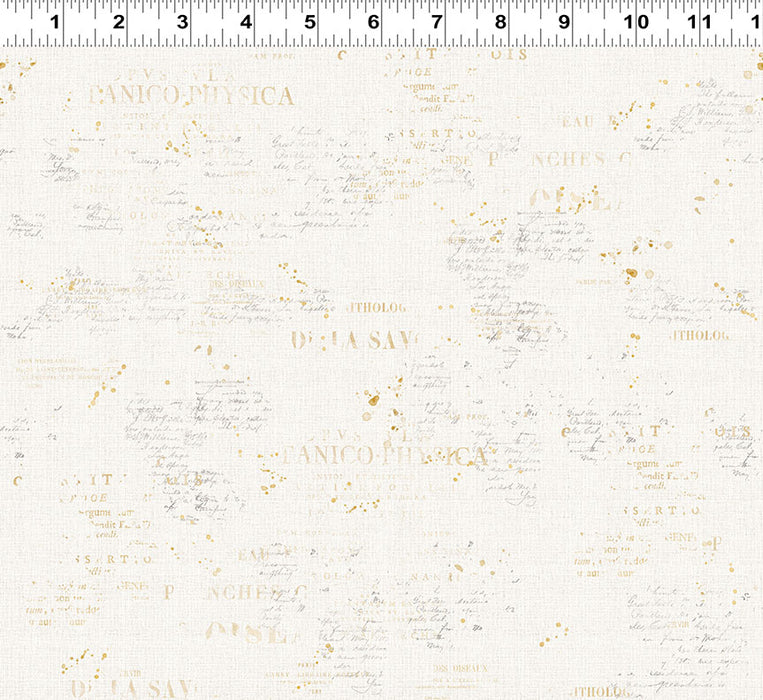 Hummingbird Days - Words Off White 6-1/2" Remnant