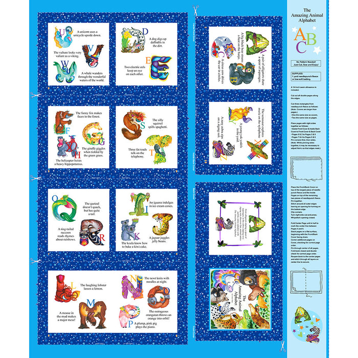 Amazing Alphabet - Storybook Panel