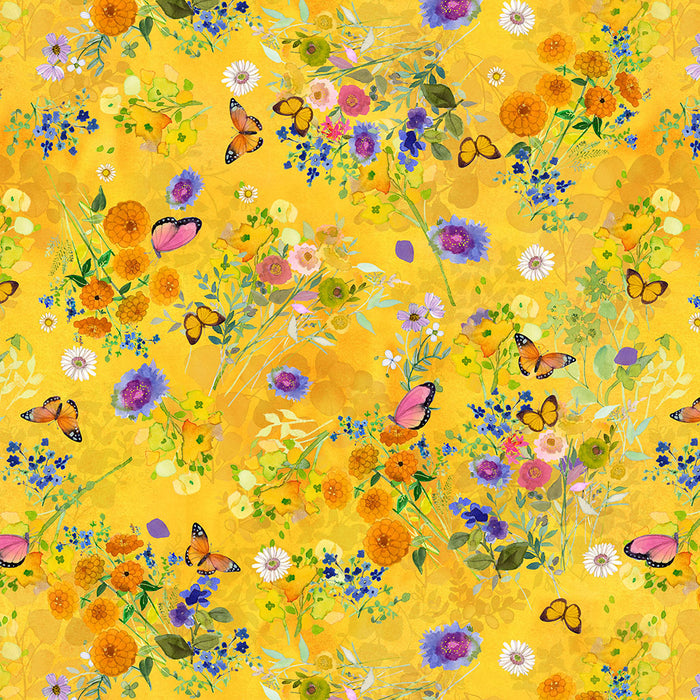 Fleur de Rose - Butterfly Garden Yellow