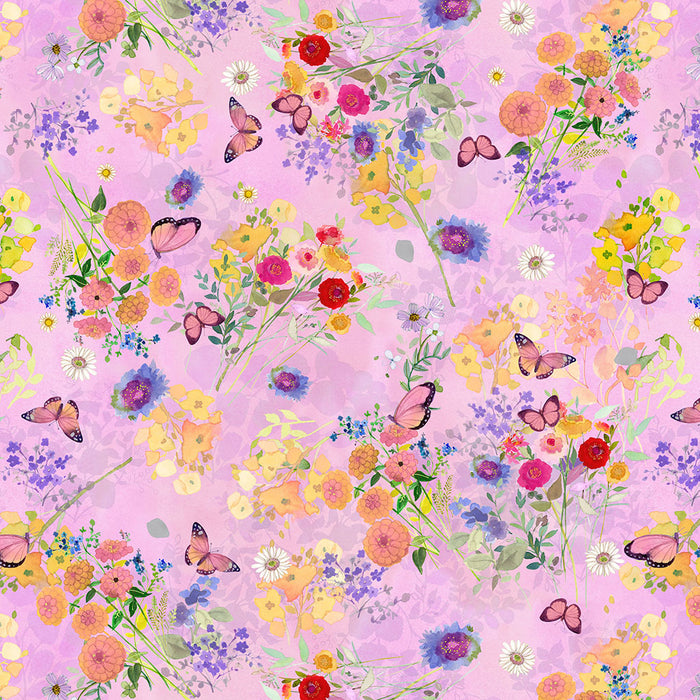 Fleur de Rose - Butterfly Garden Pink