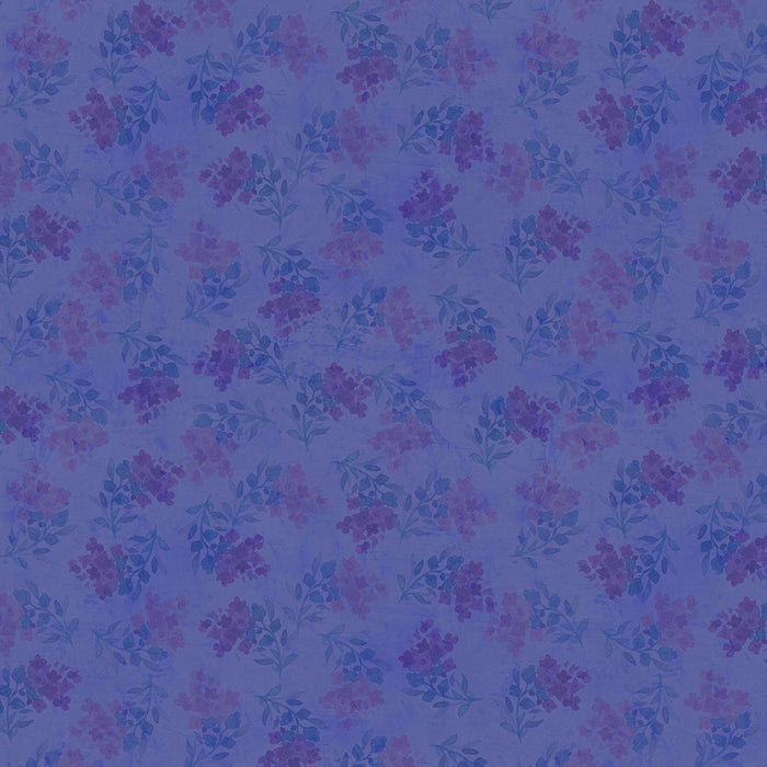 Fleur de Rose - Flower Stamps Dark Purple