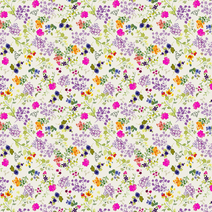 Fleur de Rose - Viney Floral Light Cream