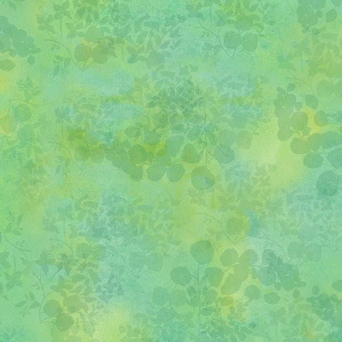 Fleur de Rose - Digital Leaves Mint