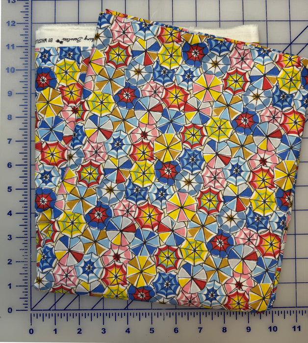 Bathing Beauties - Umbrellas 2-3/4 Yard Piece