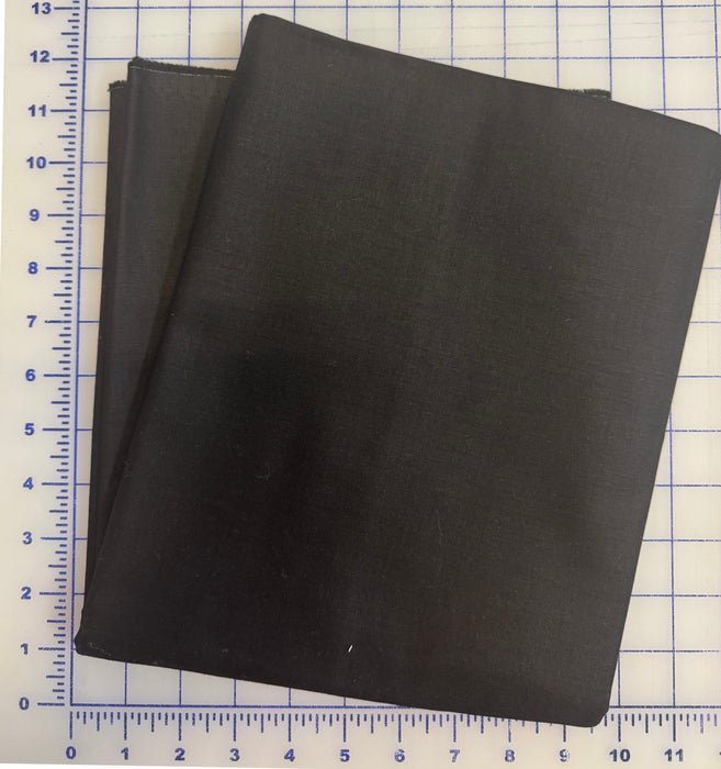 Black Solid 1-3/4 Yard Piece