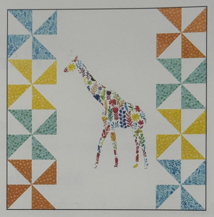 Floral Menagerie 24" Block Giraffe Kit